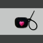Solid Black Soft Case + Hook AirPods 3 - Image 6
