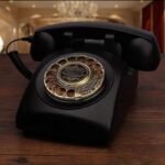 Wireless Bluetooth Desk Phone Style 1-Magenta - Image 2