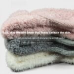 Women Sherpa Aviator Beanie - Warm Earflap Knit Hat Dark Coffee - Image 11