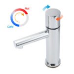 WELS Bathroom Basin Mixer Vanity Sink Bubble Faucet Tap Laundry Brass Chrome Set - Image 2