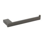 Gun Metal 304 Stainless Steel Square Towel Holder Rack Clothes Hook Kit Bathroom