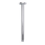 WELS Chrome Large 16" Round Rain Shower Head 300mm Ceiling Dropper Extension Arm Set - Image 2
