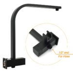 Matt Black 8" SUS Shower Head 3 Modes Handheld Gooseneck Arm Square 2in1 Set - Image 5