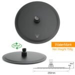 WELS Matte Black 316SUS Dual Shower Set Outdoor Bath System Rainfall 10" Head - Image 8