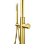WELS Brushed Gold Twin Shower Handset Combo Set Outdoor Washing 10" Head 316 SUS - Image 3