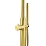 WELS Brushed Gold Twin Shower Handset Combo Set Outdoor Washing 10" Head 316 SUS - Image 4