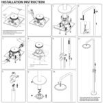 WELS Brushed Gold Twin Shower Handset Combo Set Outdoor Washing 10" Head 316 SUS - Image 15