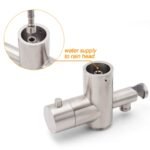 Watermark Brushed Nickel Dual Shower Handset Combo Outdoor Round 10" Head 316SUS - Image 5