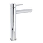 WELS 7.5L/m Round Tall Laundry Basin Mixer Vanity Sink Faucet Tap Polish Chrome - Image 3