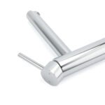 WELS 7.5L/m Round Tall Laundry Basin Mixer Vanity Sink Faucet Tap Polish Chrome - Image 4