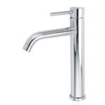 WELS Chrome Tall Basin Kitchen Laundry Mixer Vanity Sink Faucet Tap Curve Outlet