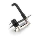 Matt Black Round Basin Mixer Bathtub Wall Mounted Faucet Tap Laundry Spout Set - Image 5