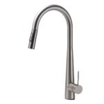 WELS Gun Metal Pull Out 2 Modes Spray Spout Kitchen Sink Tap Basin Faucet Mixer