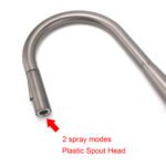 WELS Gun Metal Pull Out 2 Modes Spray Spout Kitchen Sink Tap Basin Faucet Mixer - Image 4