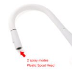 Matte White 2 Modes Spray Kitchen Mixer Pull Out Sink Tap Laundry Swivel Faucet - Image 4