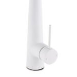 Matte White 2 Modes Spray Kitchen Mixer Pull Out Sink Tap Laundry Swivel Faucet - Image 5