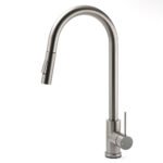 WELS Gun Metal Pull Out Kitchen Sink Tap Basin Mixer Faucet Flexible 2 Way Spout