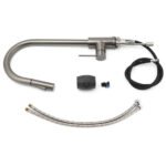 WELS Gun Metal Pull Out Kitchen Sink Tap Basin Mixer Faucet Flexible 2 Way Spout - Image 7