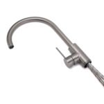 Gun Metal Bathroom Free Standing Hot Cold Water Mixer Tap Bath Tub Filler Spout - Image 5