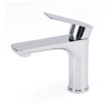 WELS Bathroom Vanity Kitchen Laundry Round Chrome Basin Mixer Sink Faucet Tap - Image 2