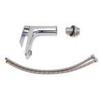 WELS Bathroom Vanity Kitchen Laundry Round Chrome Basin Mixer Sink Faucet Tap - Image 7