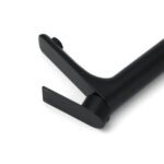 WELS 7.5L/m Rounded Body Basin Mixer Kitchen Vanity Faucet Tap Spout Matte Black - Image 5