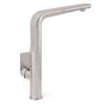 Brushed Nickel New Design Kitchen Mixer Sink Tap Laundry Faucet Swivel Spout - Image 4