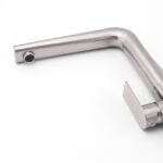 Brushed Nickel New Design Kitchen Mixer Sink Tap Laundry Faucet Swivel Spout - Image 5