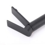 Matt Black Round Bathroom Basin Mixer Vanity Sink Faucet Spout Laundry Tap WELS - Image 5