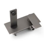 WELS 4.5L/m Gun Metal Square Wall Mount Basin Mixer Laundry Faucet Tap Spout Set - Image 4