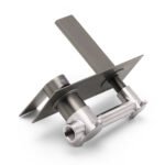 WELS 4.5L/m Gun Metal Square Wall Mount Basin Mixer Laundry Faucet Tap Spout Set - Image 5