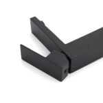 Matt Black Square Basin Counter Flick Mixer Tap Bathroom Vanity Faucet Outlet - Image 5