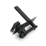 Matt Black Basin Mixer Bathroom Tub Faucet Wall Mount Tap Hot Cold Water Spout - Image 4