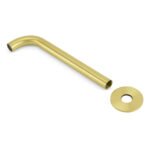 Brushed Gold Round 250mm Spout For Bathroom Tub Wall Mounted Water Filler Outlet - Image 5