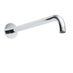 300mm Extra Long Wall Mounted Chrome Round Extention Bathtub Filler Spout Outlet - Image 4