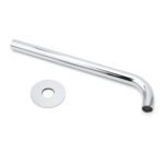 300mm Extra Long Wall Mounted Chrome Round Extention Bathtub Filler Spout Outlet - Image 6