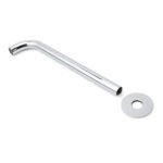 300mm Extra Long Wall Mounted Chrome Round Extention Bathtub Filler Spout Outlet - Image 5