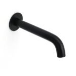 Matt Black Round Basin Faucet Bubble Water Outlet Stainless Steel Bath Tub Spout - Image 3