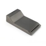 Gun Metal Grey Square Stainless Steel Bathtub Flat Spout Waterfall Filler Outlet - Image 5