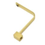 Brushed Gold Square Bathroom Spout Gooseneck Arm Bathtub Filler Tap Water Outlet - Image 5