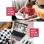 Laptop Bed Desk with Storage and foldable legs for Adults, Kids & Home Office - Image 3