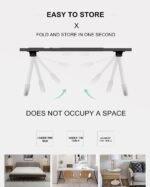Laptop Bed Desk with Storage and foldable legs for Adults, Kids & Home Office - Image 7
