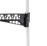 CARLA HOME Folding 3 Tier Clothes Laundry Drying Rack with Stainless Steel Tubes for Indoor & Outdoor Home - Image 7