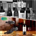 14 Bottle Freestanding Modern Metal Countertop Wine Rack Countertop - Image 7