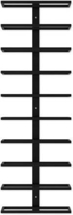 Metal Wall Mount Wine Rack for Wine Bottles, Liquor, Champagne (Holds 10 Bottles) - Image 6