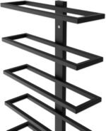 Metal Wall Mount Wine Rack for Wine Bottles, Liquor, Champagne (Holds 10 Bottles) - Image 7