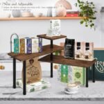 3-Tier Wooden Corner Shelf Kitchen Spice Rack Organiser Home Storage & Organisation - Image 6