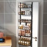 6 Tier Adjustable Baskets Over Door Pantry Organiser for Home Kitchen - Image 2