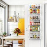 6 Tier Adjustable Baskets Over Door Pantry Organiser for Home Kitchen - Image 8