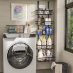 4 Tier Adjustable Baskets Over Door Pantry Organiser for Home Kitchen - Image 6